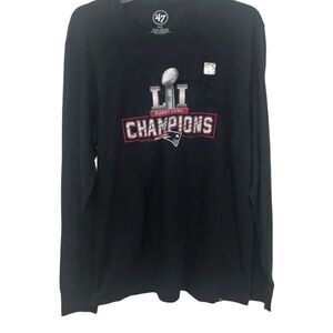 SUPER BOWL Tee shirt, Patriots Size M